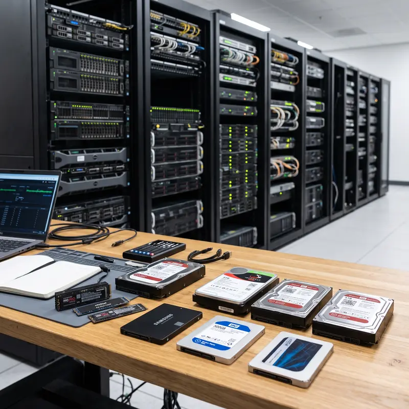 Server storage options comparison